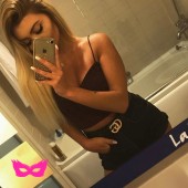 Blondie young English blonde with a slim yet busty figure and a bubbly personality Essex Escort.